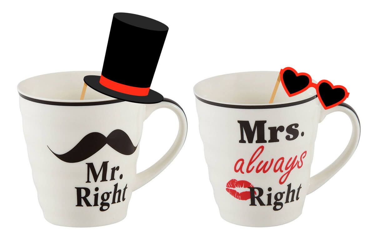 Uz tečajeve plesa poklanjamo šalice Mr. and Mrs. Right!